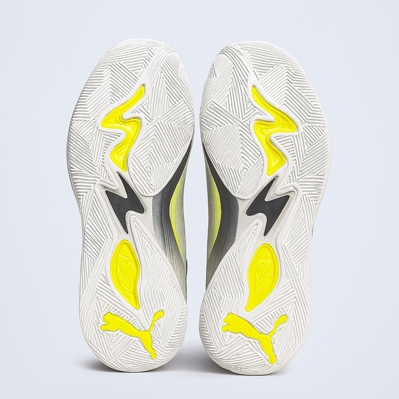 PUMA TRC Blaze Court Ice Flow Black Basketball Shoes Men’s 10 - Picture 6 of 7